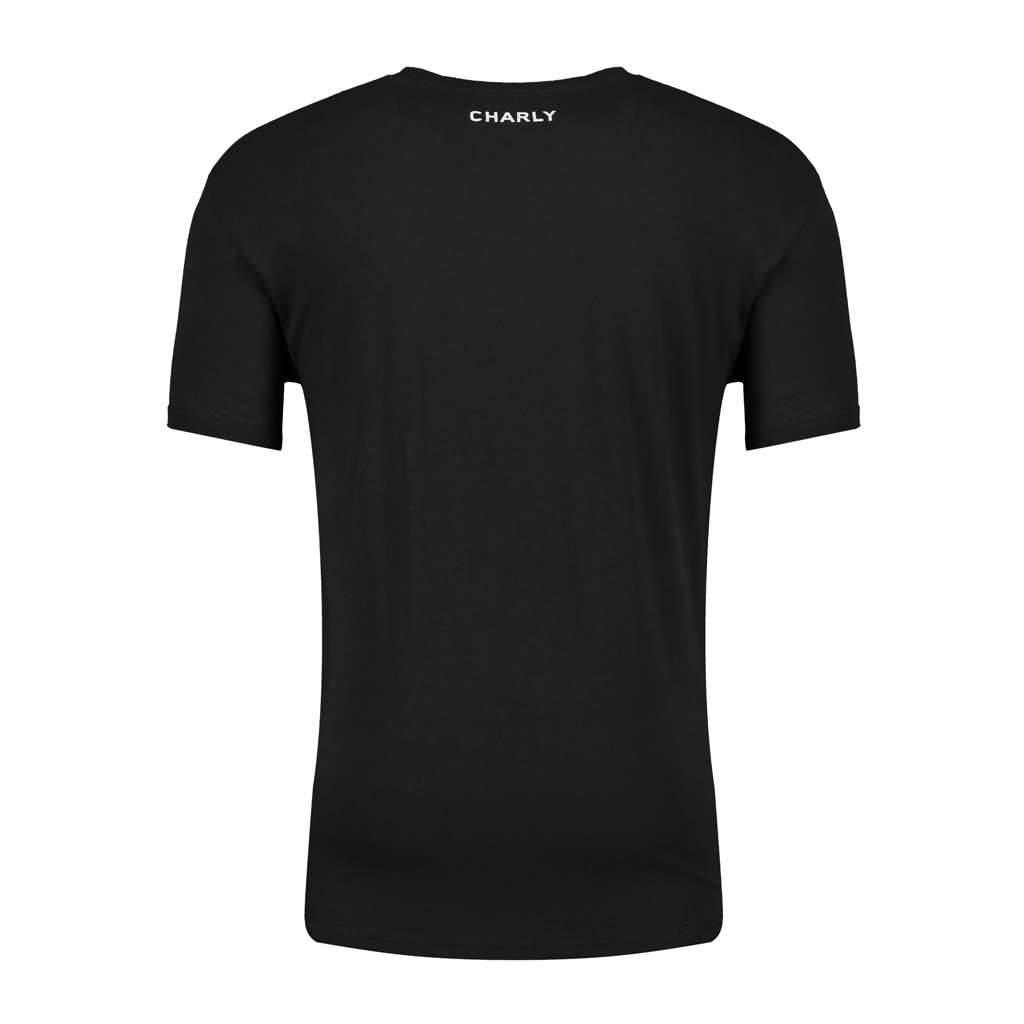 NCFC Charly Black SS Logo Tee