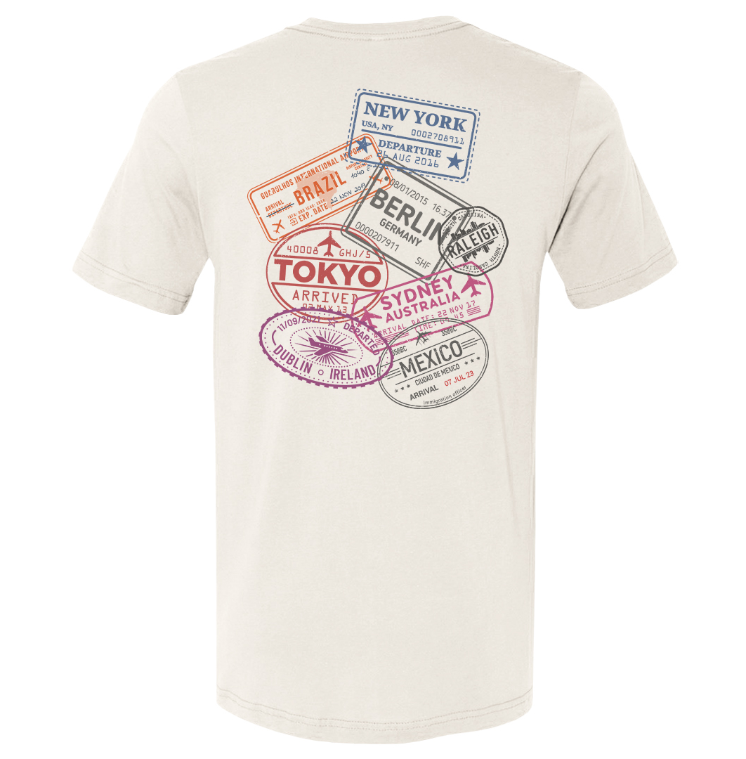 NC Courage Passport Tee