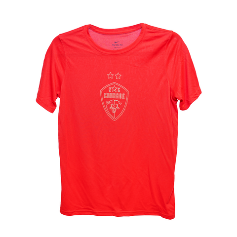 NC Courage Youth Red Shadow Dri-Fit Tee