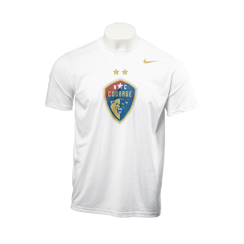 NC Courage White Legend SS Tee