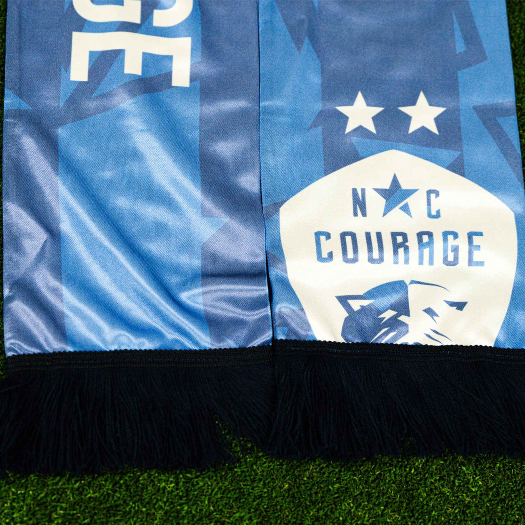 NC Courage Purple Sleekprint Scarf