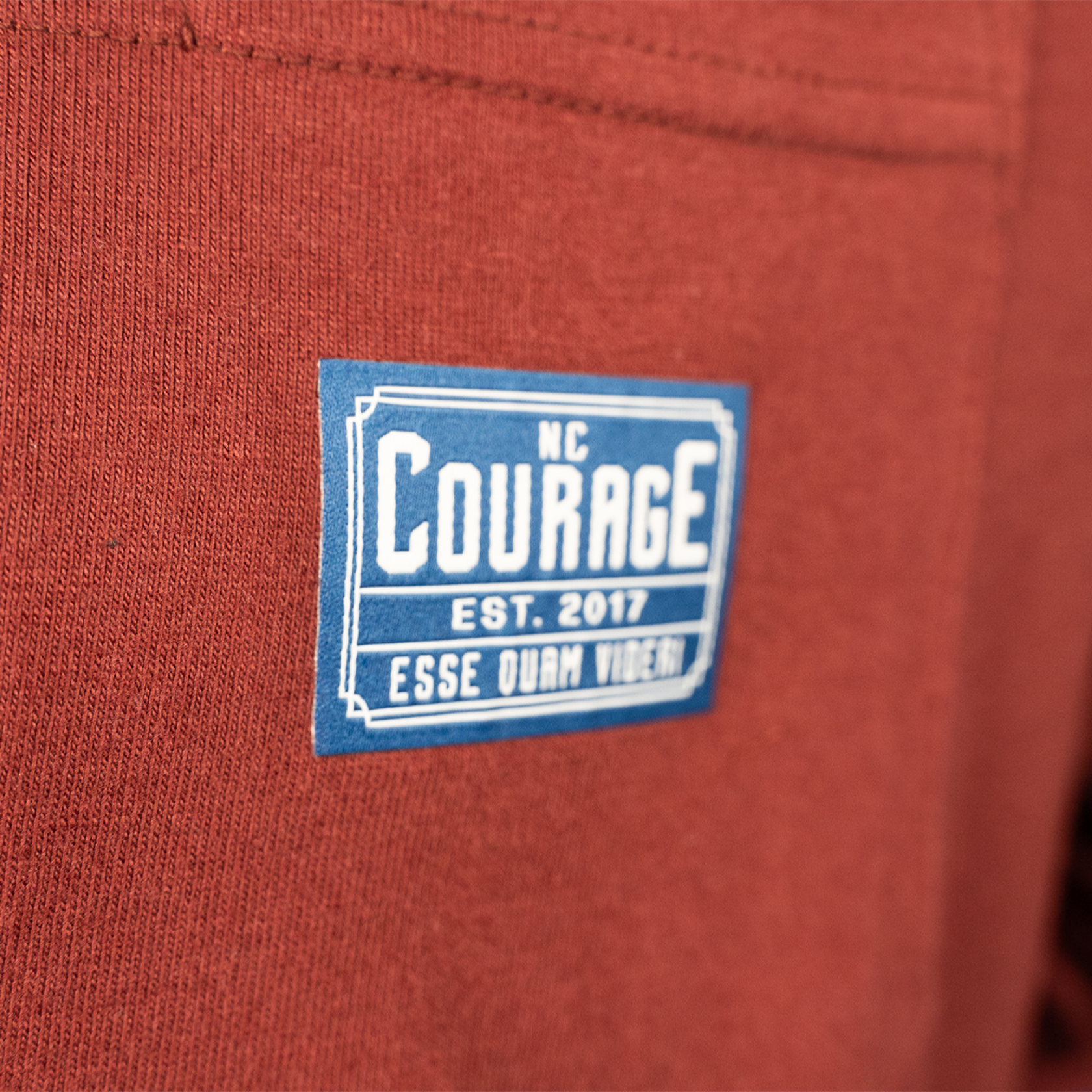 NC Courage Rust Long Sleeve Tee