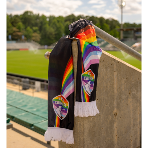 2024 NC Courage Pride Scarf