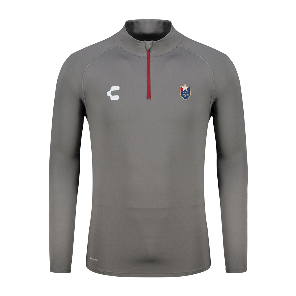 NCFC Charly Grey 1/4 Zip Pullover