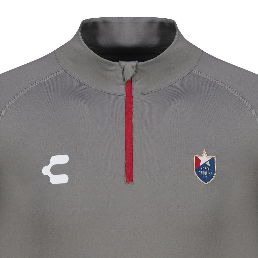 NCFC Charly Grey 1/4 Zip Pullover