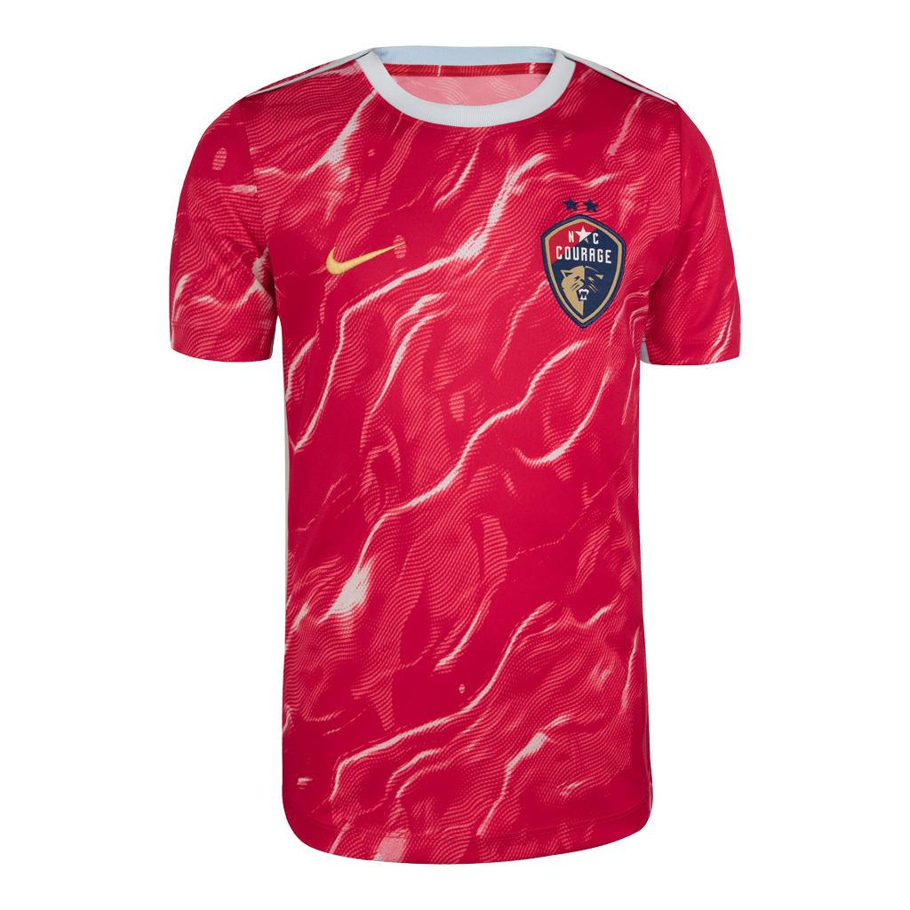 2025 NC Courage Pre-Match Jersey - Youth Fit