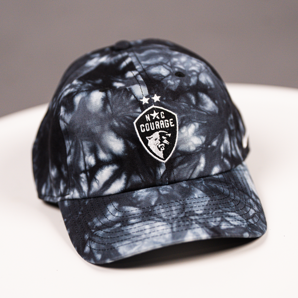 NC Courage Black Tie-Dye Campus Cap