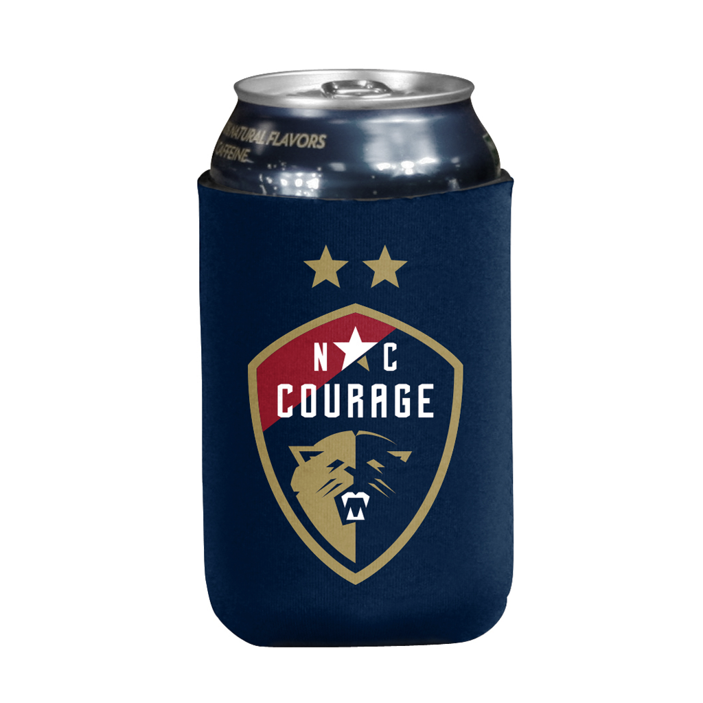 NC Courage Navy Koozie