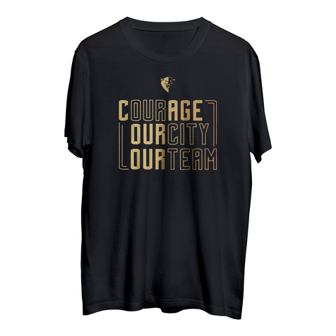 NC Courage "Our City, Our Team" Tee - Youth Fit