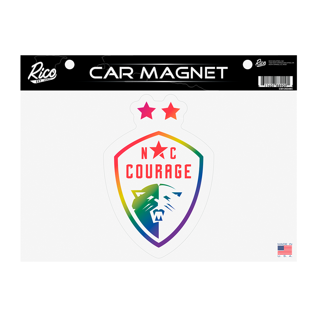 NC Courage Pride Magnet