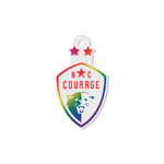 NC Courage Pride Key Chain