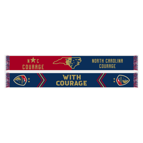 NC Courage With Courage Scarf