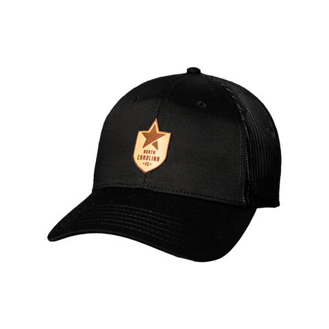 NCFC Leather Crest Trucker Hat