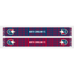 NCFC Repeating Red/Blue Wordmark Scarf