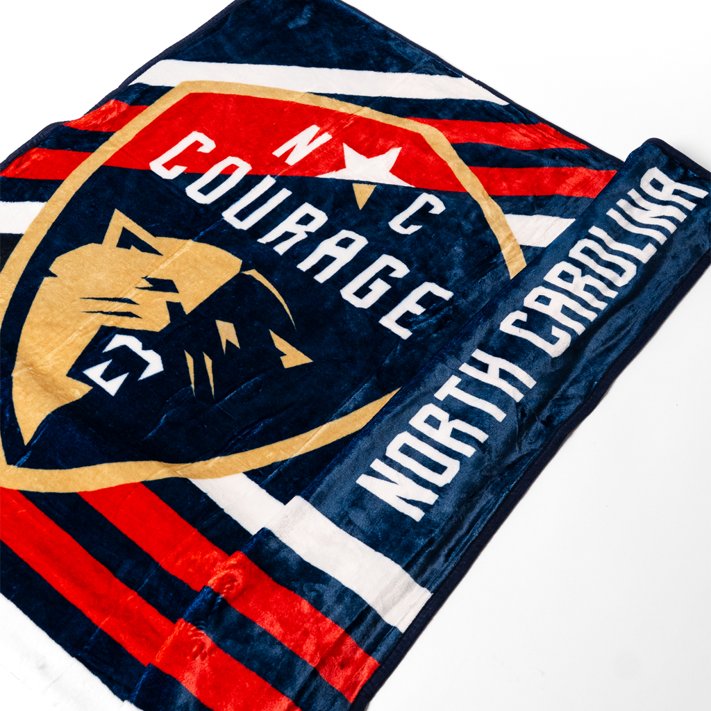 NC Courage Raschel Throw - 50"x60"