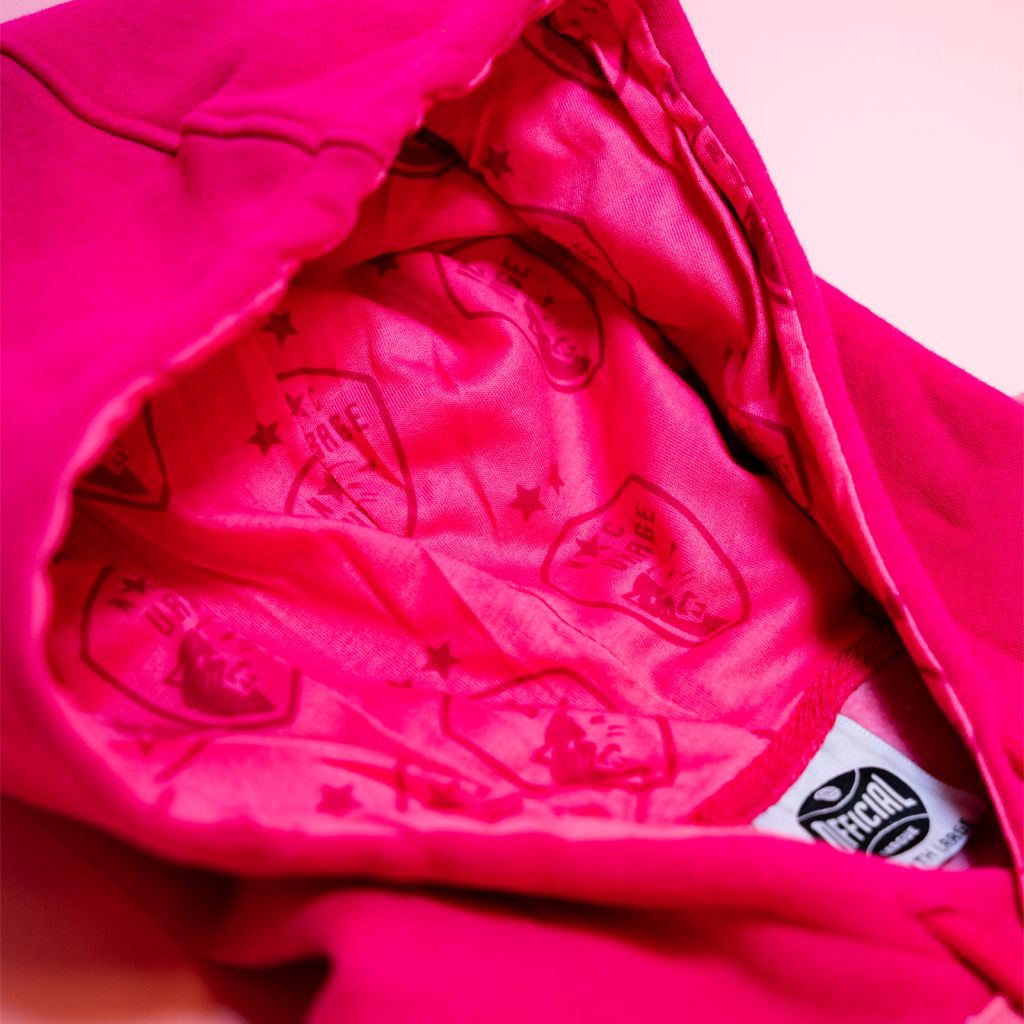 NC Courage Hot Pink Hoodie - Youth Fit