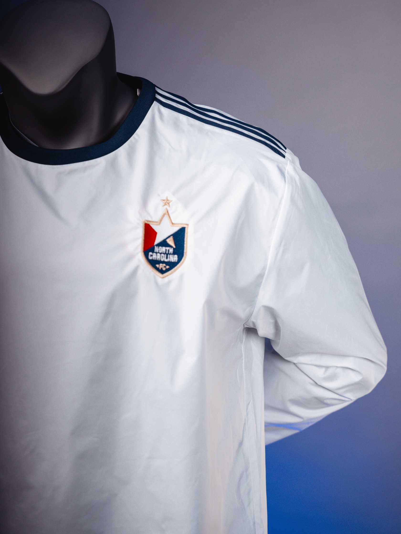 NCFC White/Navy Windjacket