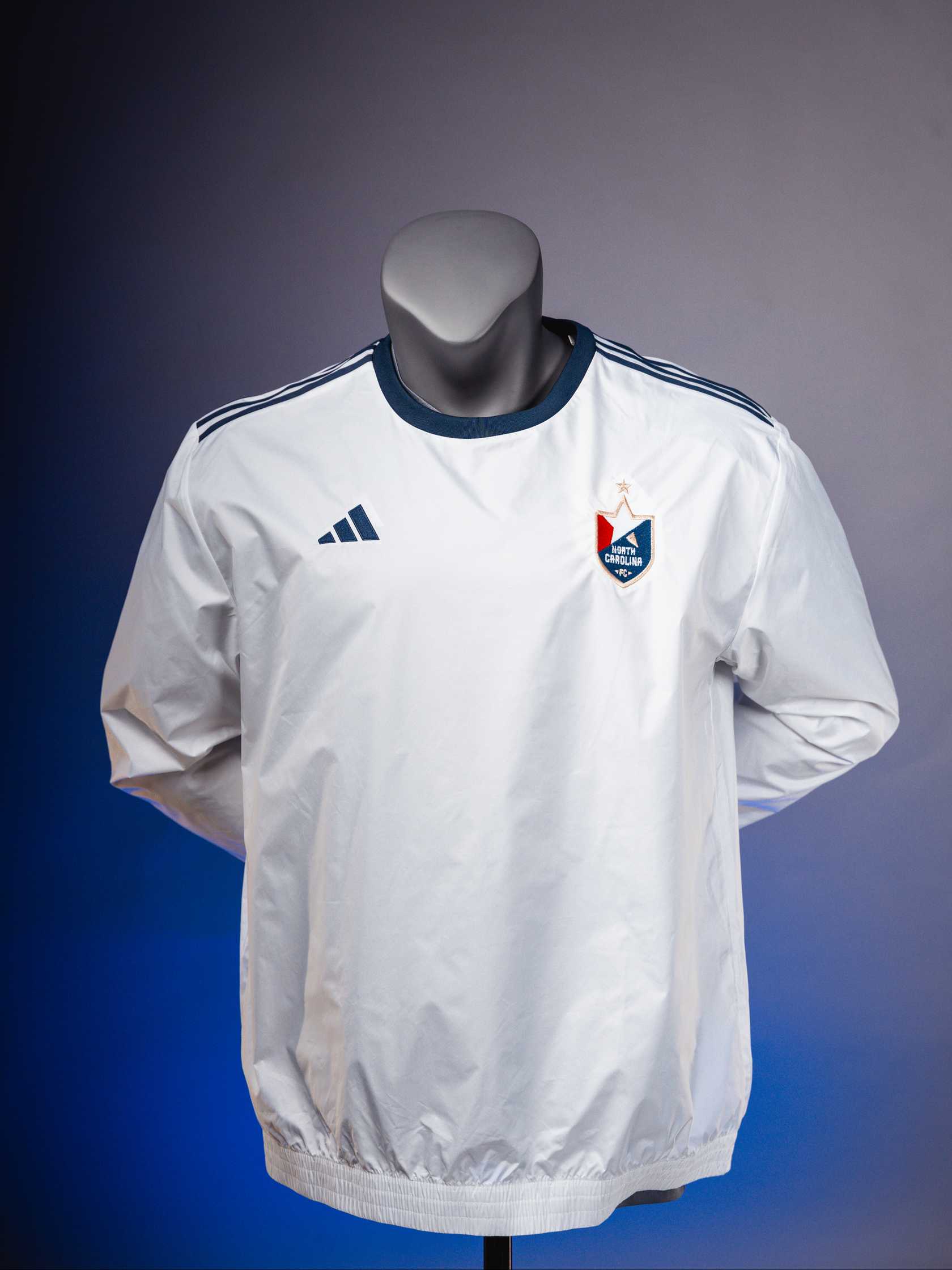 NCFC White/Navy Windjacket