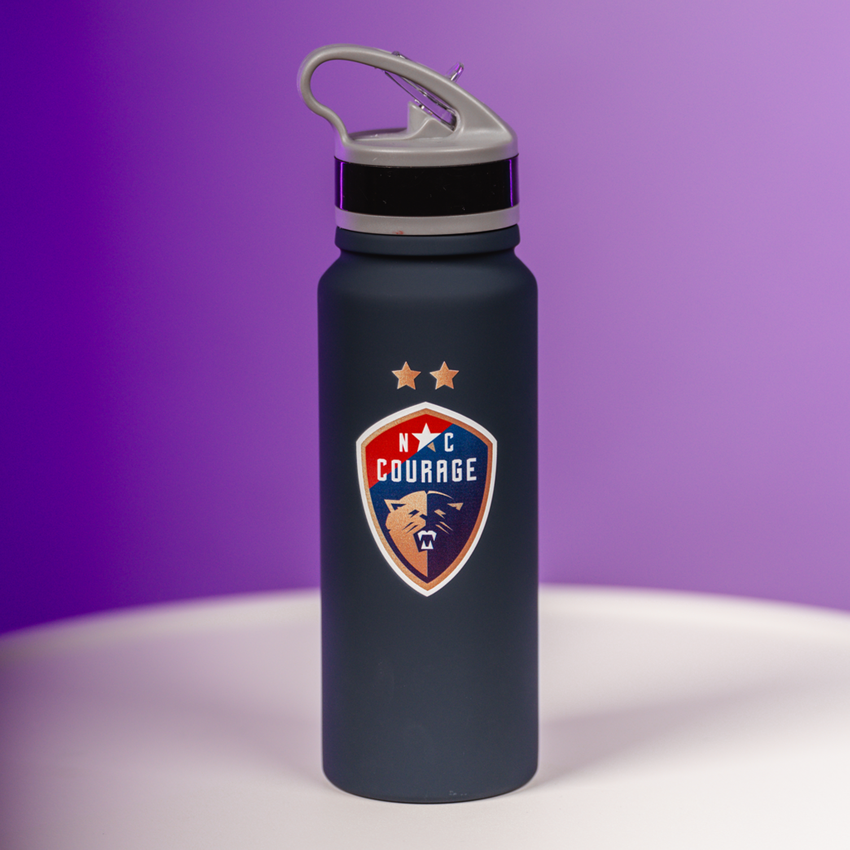 NC Courage Gameday 25oz Fliptop Bottle