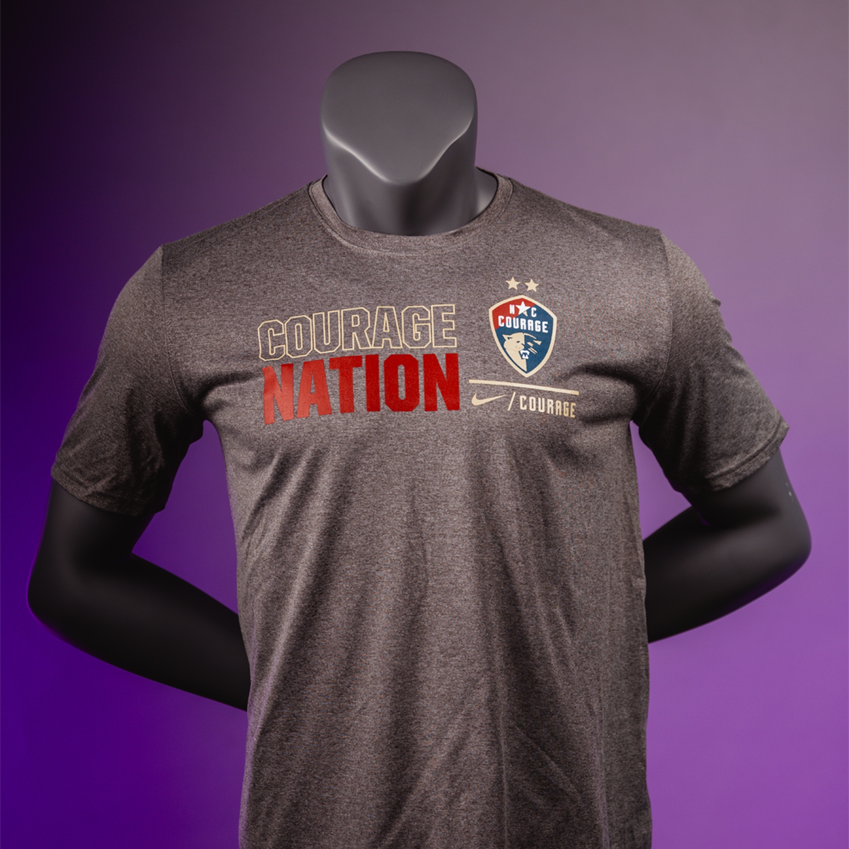 NC Courage "Courage Nation" Dri-Fit Tee