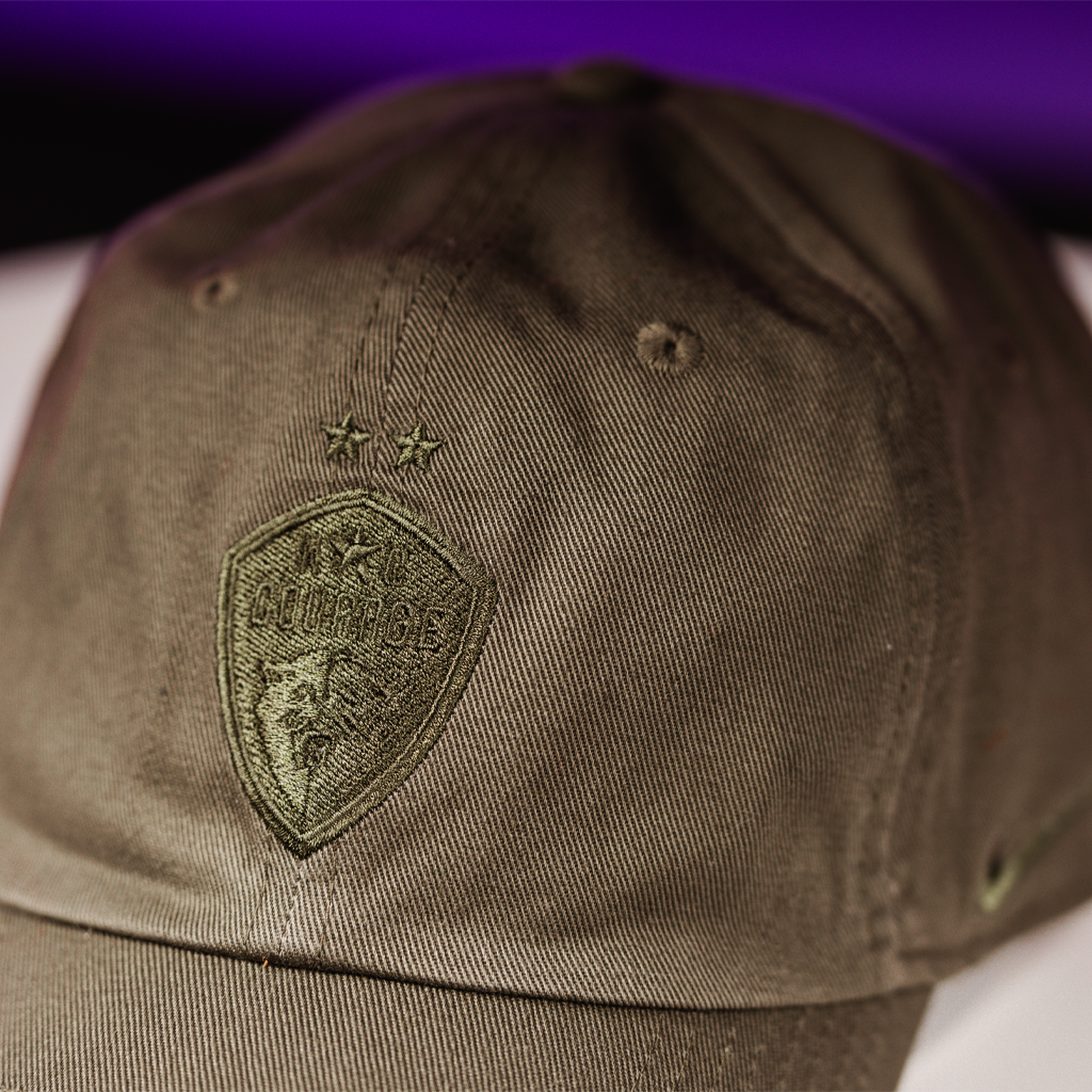 NC Courage Olive Green Tonal Hat