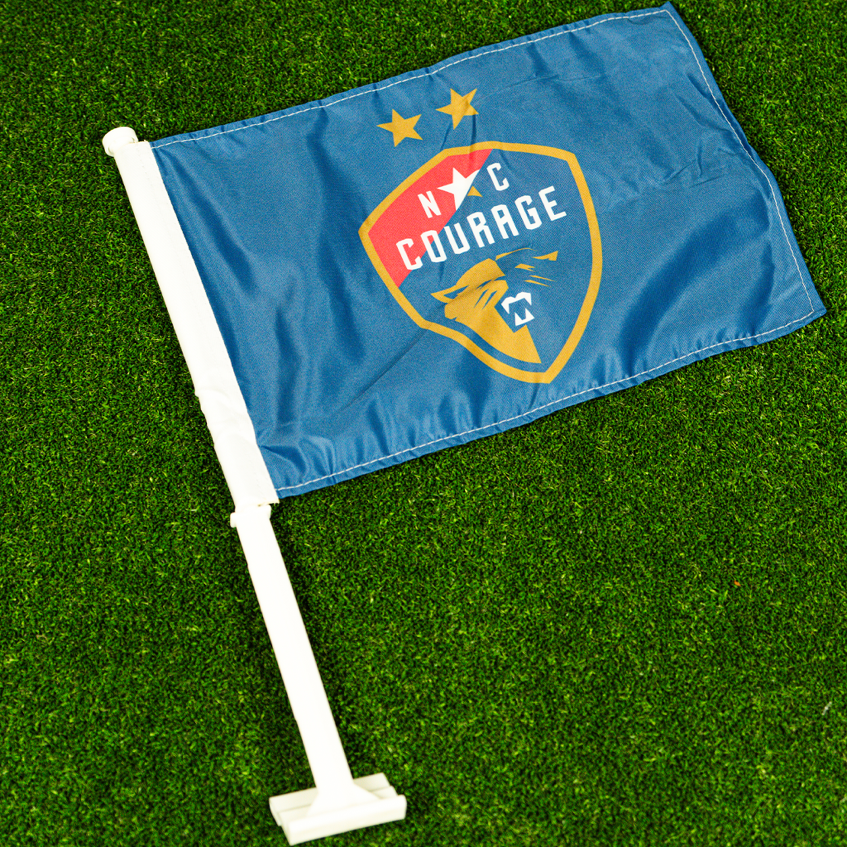 NC Courage Car Flag