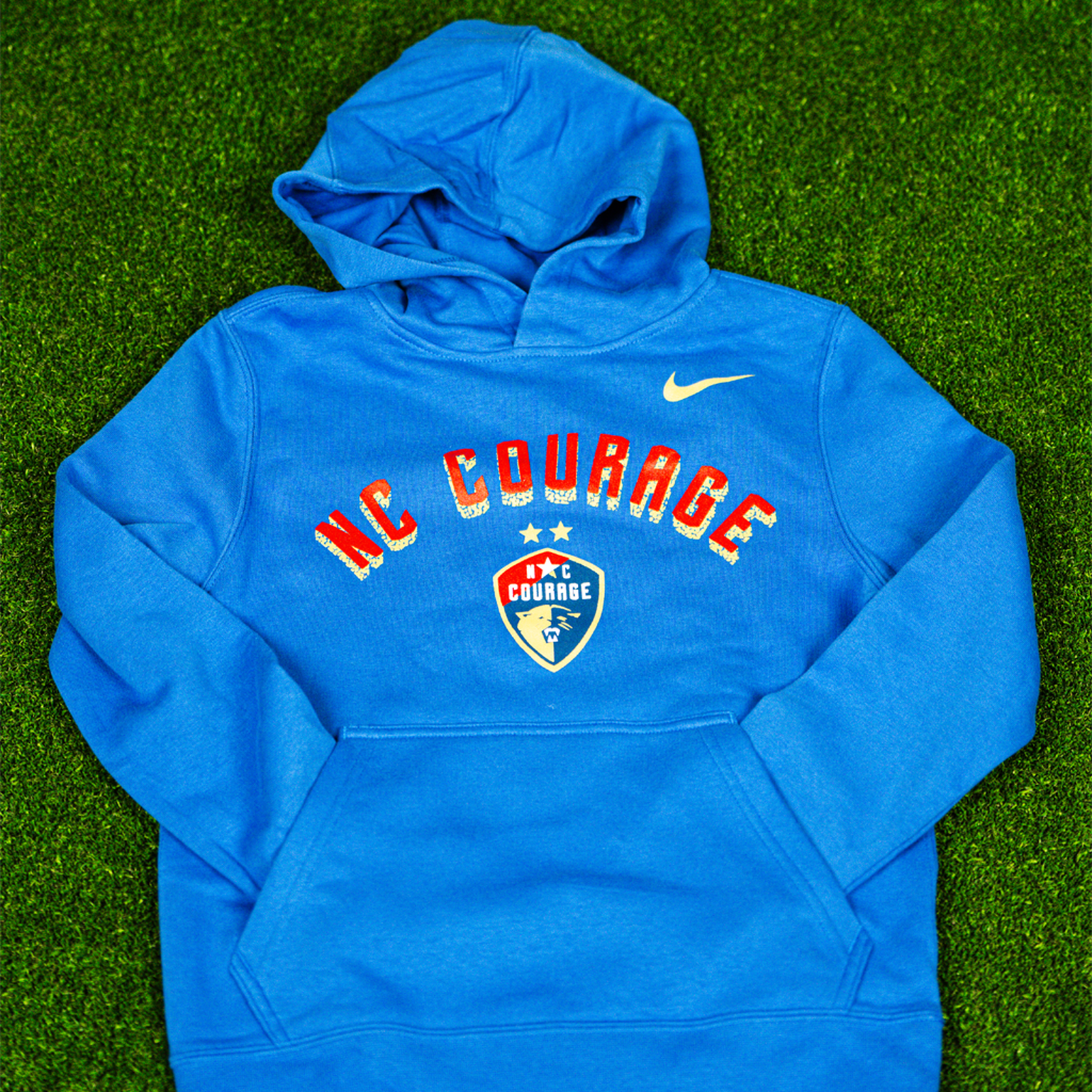 NC Courage Youth Royal Blue Hoodie