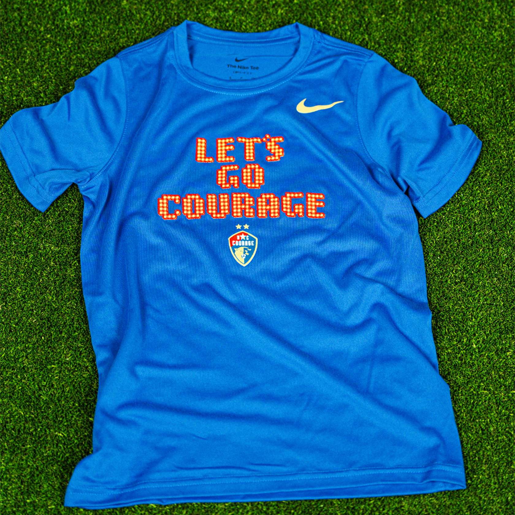 NC Courage Youth Pixel Dri-Fit Tee