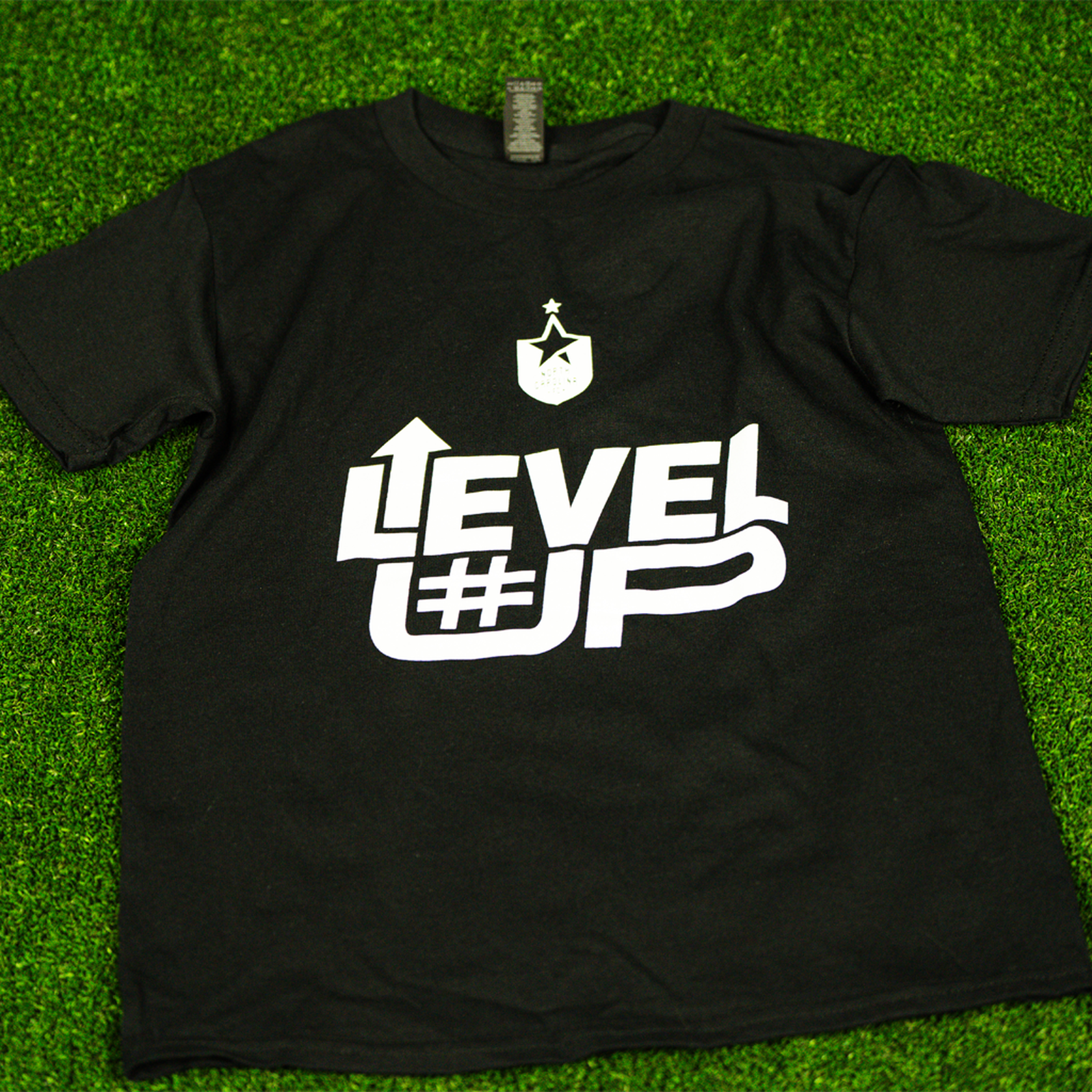 NCFC #LevelUp Black Tee - Youth Fit