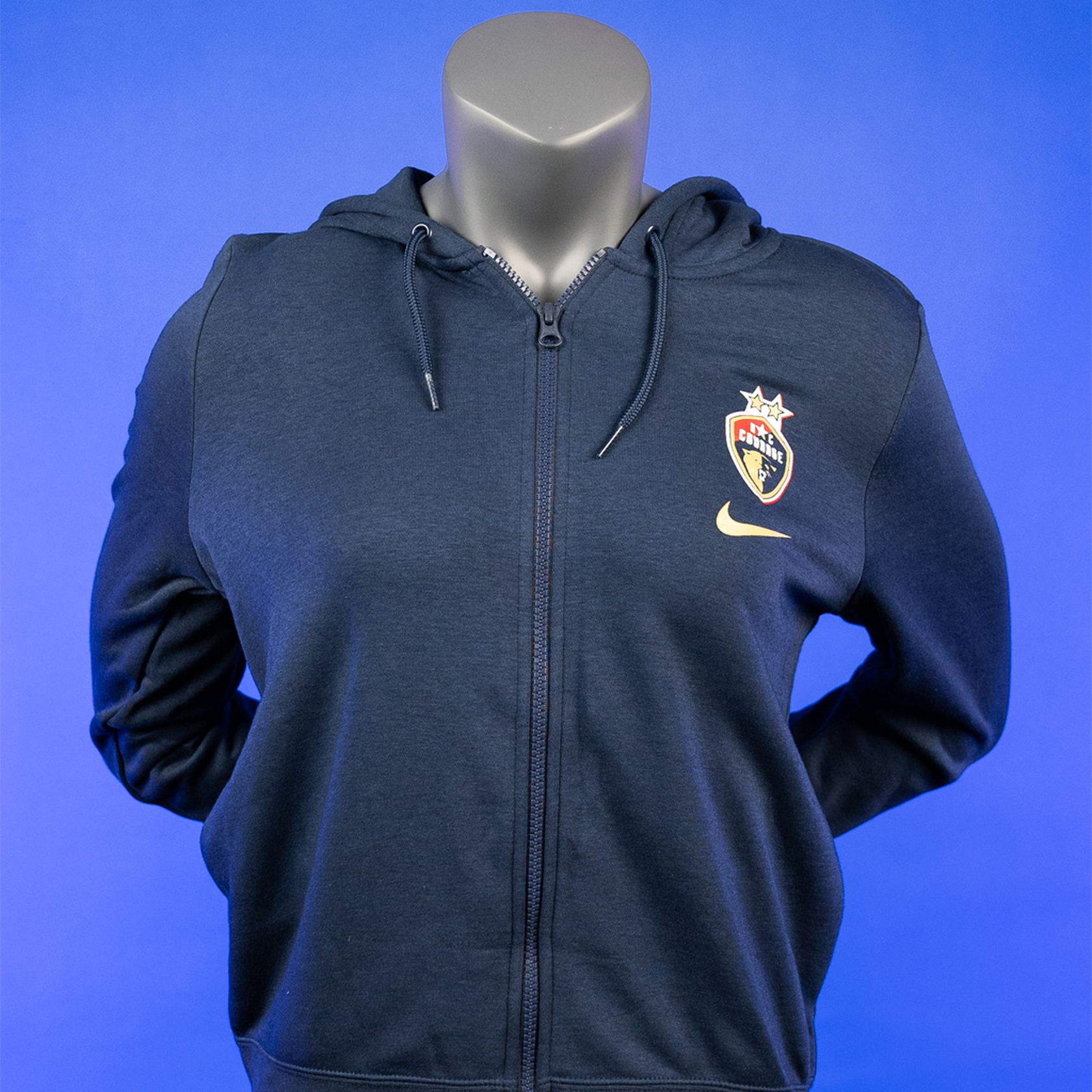 NC Courage Women's Navy Full Zip Jacket