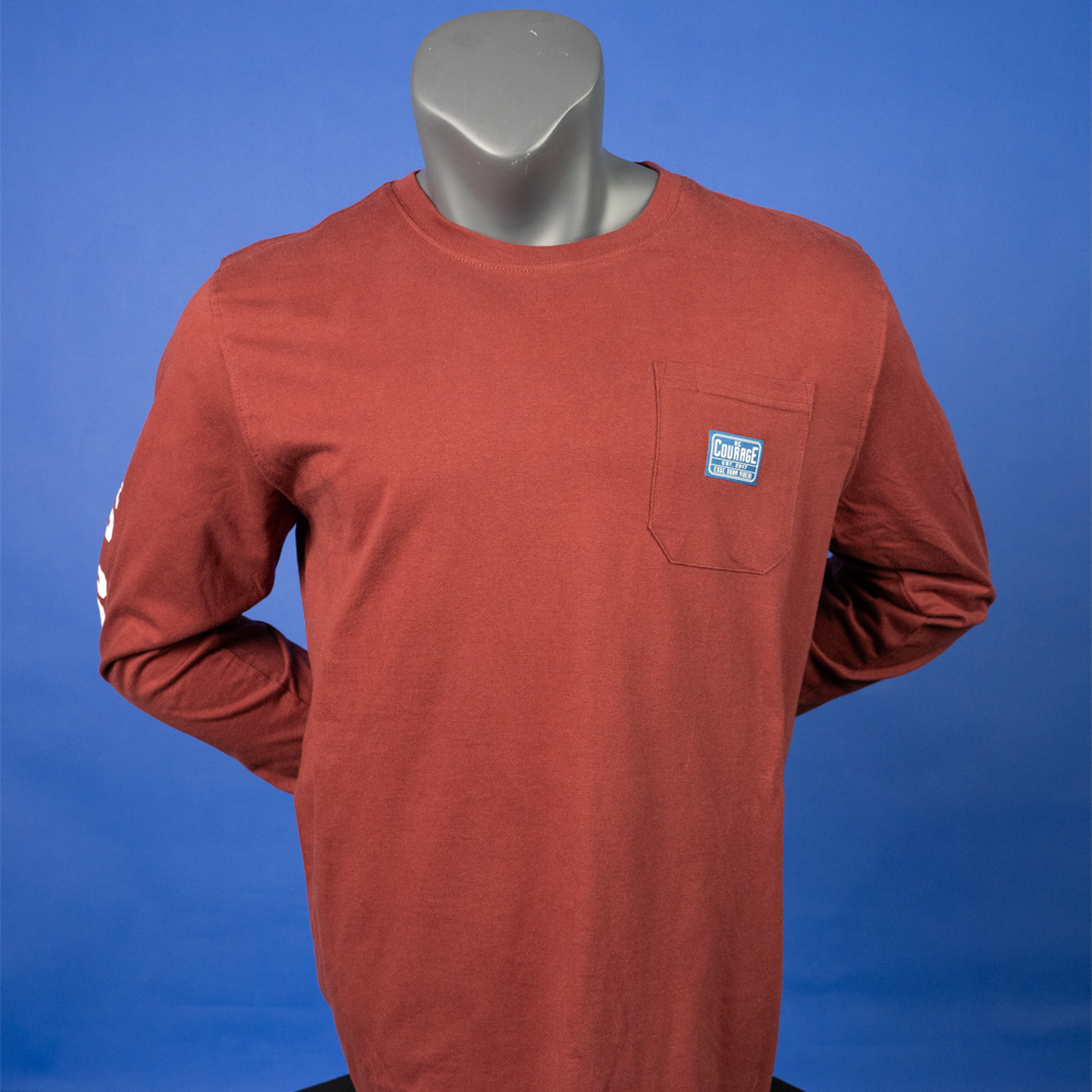 NC Courage Rust Long Sleeve Tee