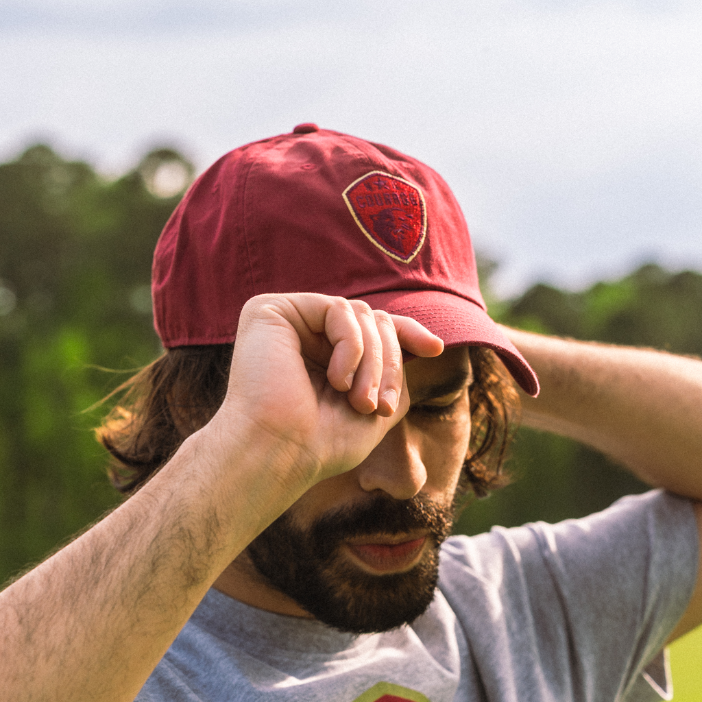 NC Courage Very Berry Crest Hat
