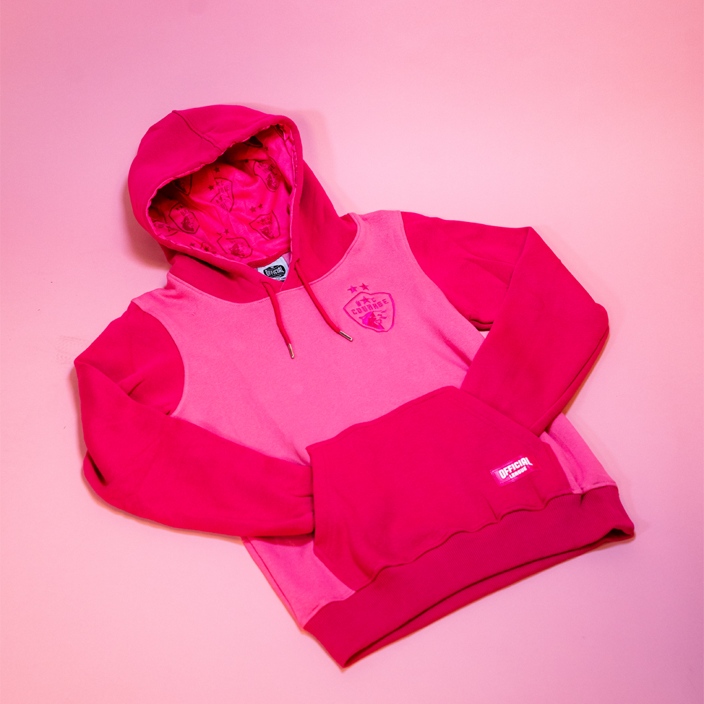 NC Courage Hot Pink Hoodie - Youth Fit