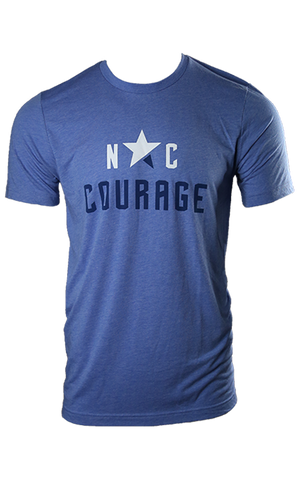 NC Courage Wordmark Tee