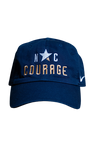 NC Courage Nike Navy Wordmark Hat