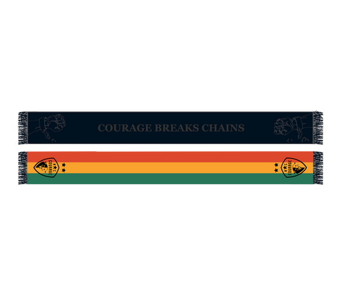2022 NC Courage x Juneteenth Scarf