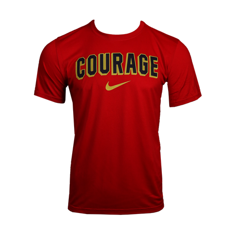 NC Courage Red Dri-Fit Tee