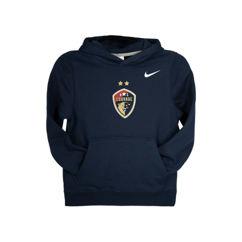 NC Courage Youth Navy Hoodie