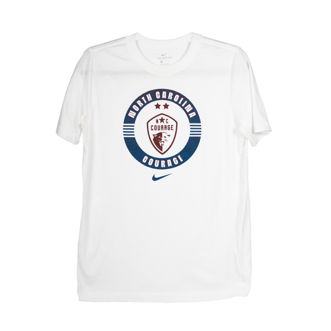 NC Courage Youth Gradient Circle Tee