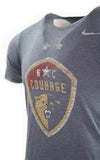 NC Courage Navy Two Star Triblend