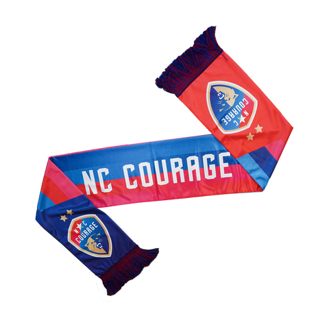 NC Courage 4-Color Stripe Sleekprint Scarf