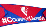 NC Courage #CourageUnitesUs Woven Scarf