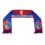 NC Courage #CourageUnitesUs Woven Scarf