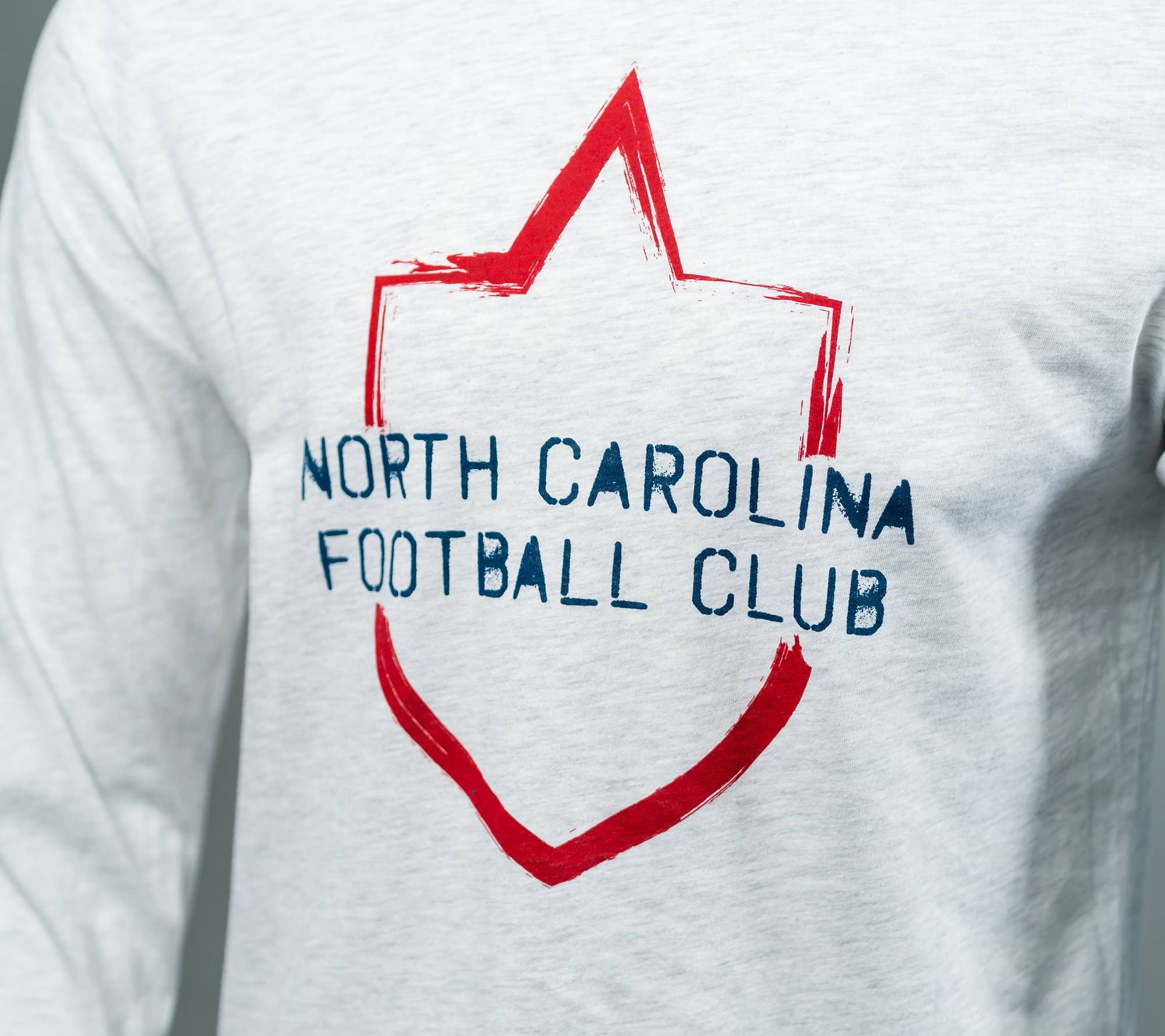 NCFC Painted Shield Long Sleeve Tee