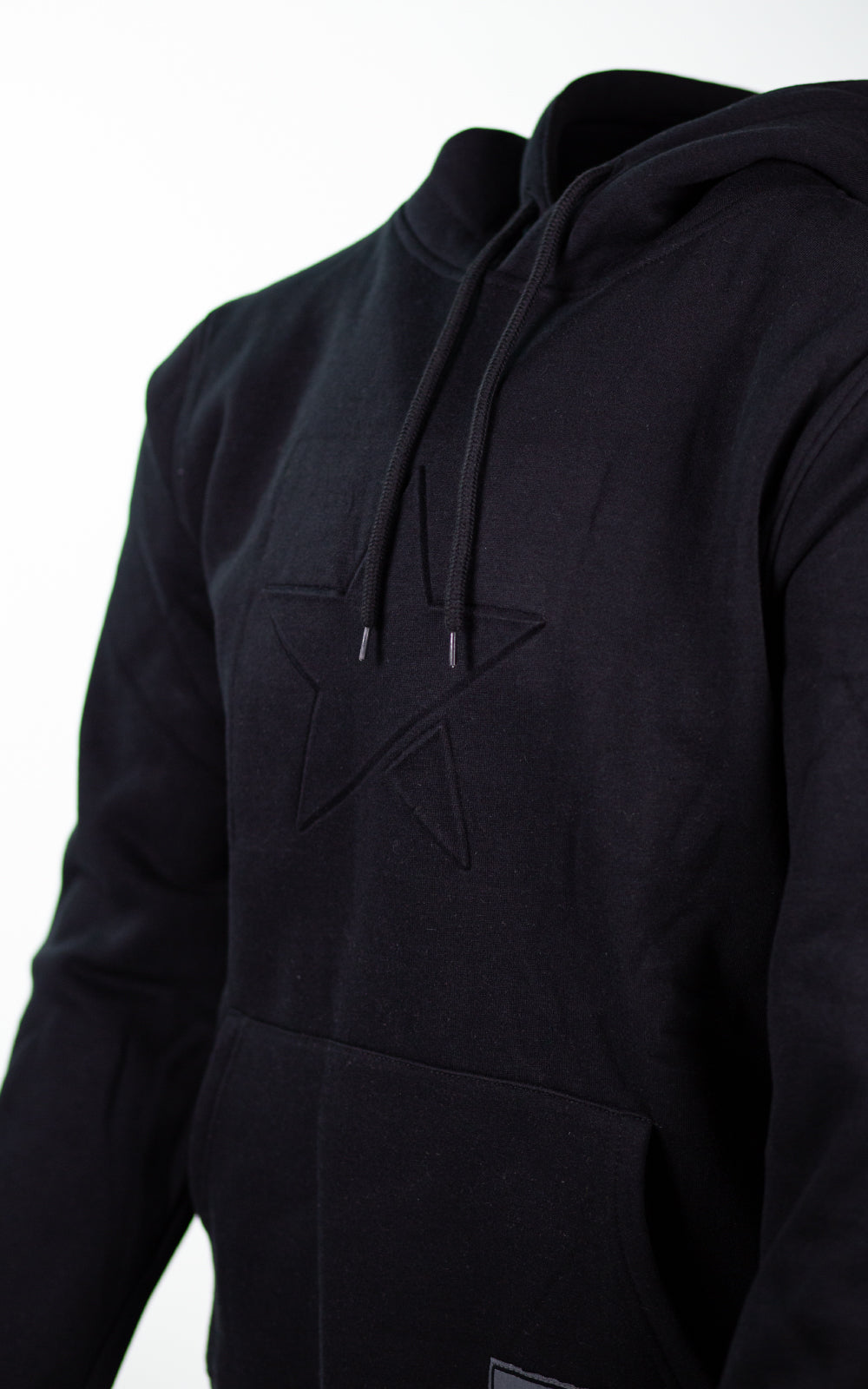 Embossed Star Hoodie